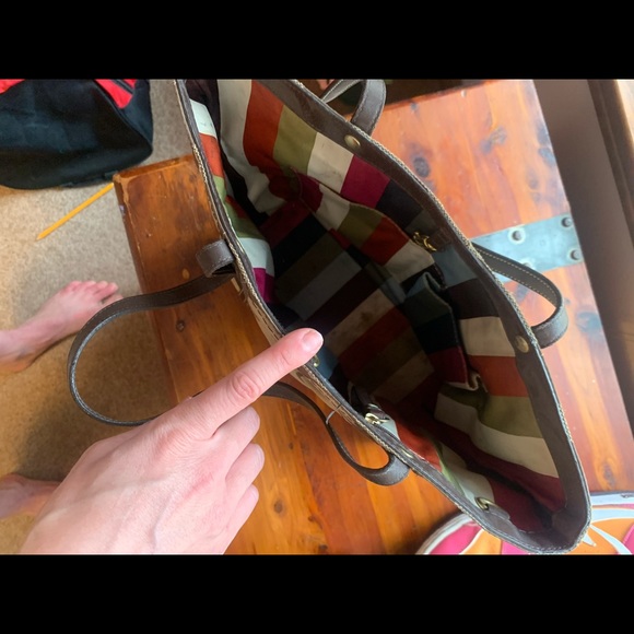 Coach Shoulder Tote - Picture 2 of 2